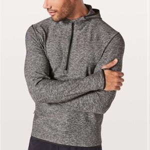 Lululemon Surge Warm 1/2 Zip Hoodie
Heathered Black